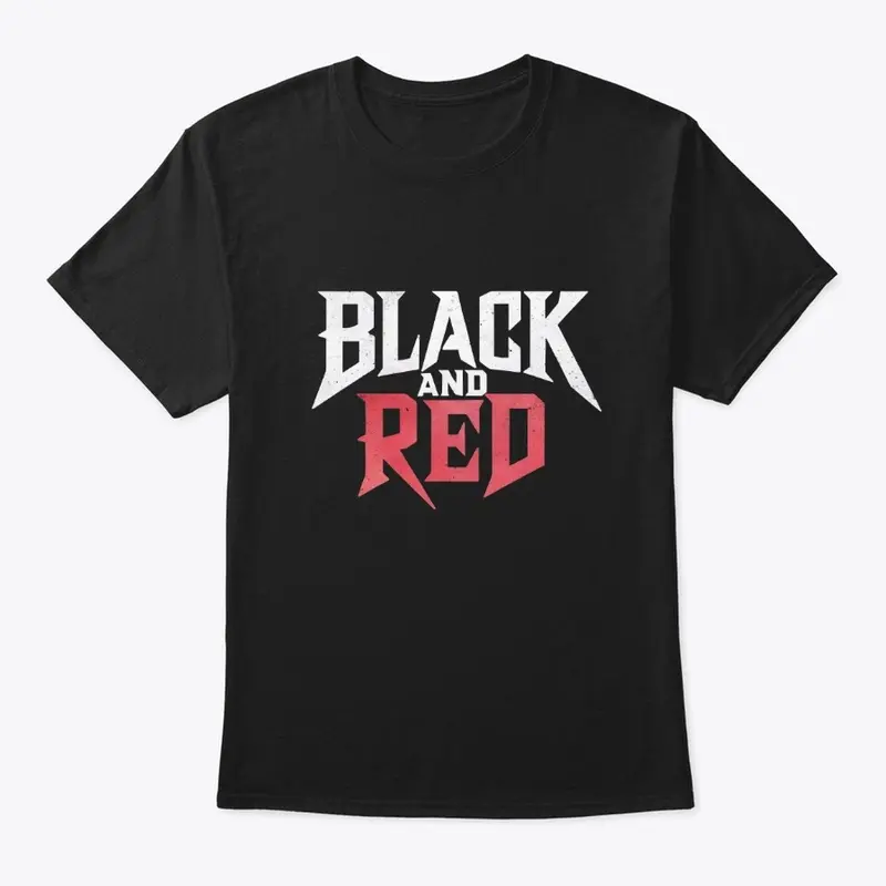 BLACK AND RED Logo