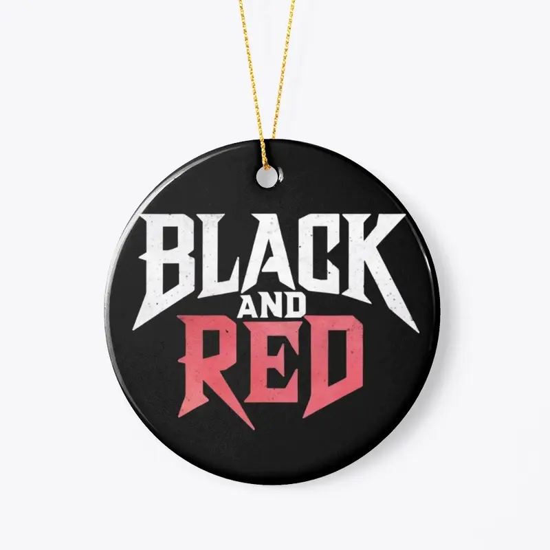 BLACK AND RED Logo