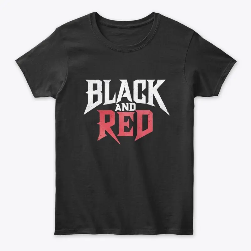 BLACK AND RED Logo