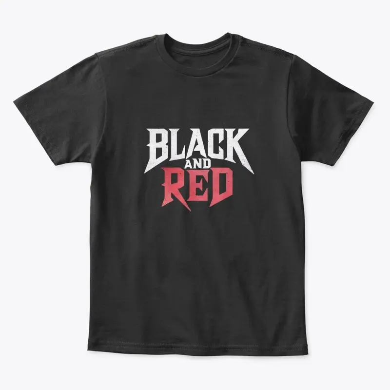 BLACK AND RED Logo