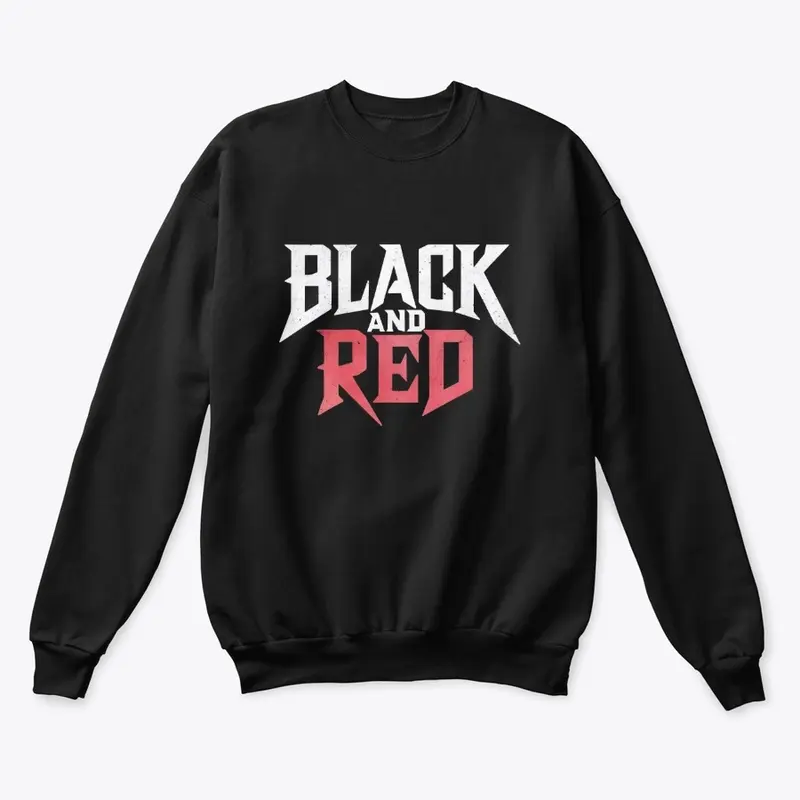 BLACK AND RED Logo