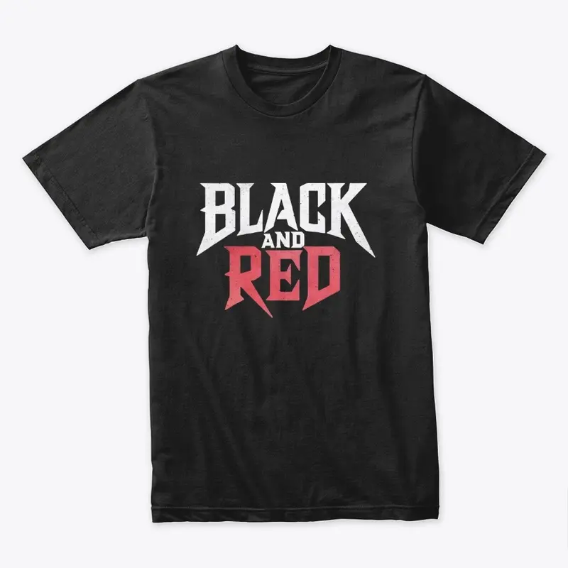 BLACK AND RED Logo