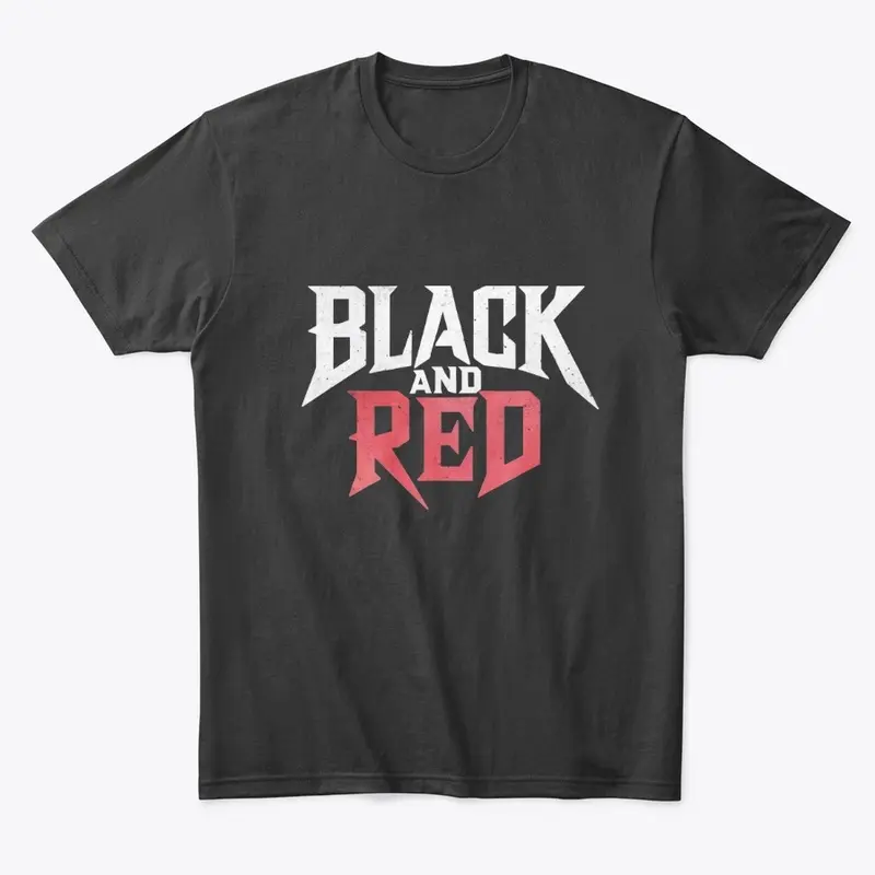 BLACK AND RED Logo